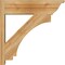 Ekena Millwork Imperial Rough Sawn Traditional Outlooker, Western Red Cedar, 8"W x 28"D x 28"H OUT08X28X28IMP01RWR - alternate 3